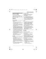 Предварительный просмотр 7 страницы Panasonic KX-TG6411FX Operating Instructions Manual