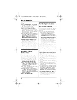 Предварительный просмотр 8 страницы Panasonic KX-TG6411FX Operating Instructions Manual