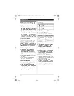 Предварительный просмотр 12 страницы Panasonic KX-TG6411FX Operating Instructions Manual