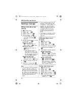 Предварительный просмотр 32 страницы Panasonic KX-TG6411FX Operating Instructions Manual