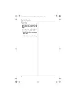 Предварительный просмотр 8 страницы Panasonic KX-TG6411HG Operating Instructions Manual