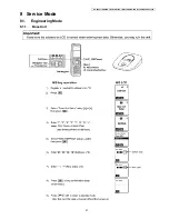 Предварительный просмотр 27 страницы Panasonic KX-TG6411HGS Service Manual