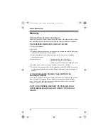 Предварительный просмотр 46 страницы Panasonic KX-TG6411NZ Operating Instructions Manual