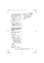 Preview for 19 page of Panasonic KX-TG6412E Operating Instructions Manual