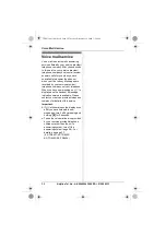 Preview for 34 page of Panasonic KX-TG6412E Operating Instructions Manual