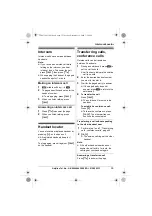 Preview for 35 page of Panasonic KX-TG6412E Operating Instructions Manual