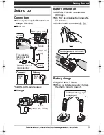 Preview for 9 page of Panasonic KX-TG643 Operating Instructions Manual