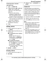 Preview for 19 page of Panasonic KX-TG643 Operating Instructions Manual