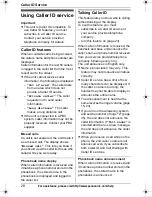 Preview for 28 page of Panasonic KX-TG643 Operating Instructions Manual