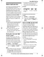 Preview for 37 page of Panasonic KX-TG643 Operating Instructions Manual