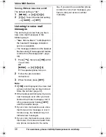 Preview for 38 page of Panasonic KX-TG643 Operating Instructions Manual