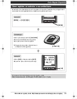 Preview for 59 page of Panasonic KX-TG643 Operating Instructions Manual