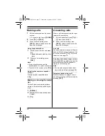 Предварительный просмотр 10 страницы Panasonic KX-TG6431 Operating Instructions Manual