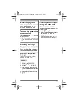 Предварительный просмотр 13 страницы Panasonic KX-TG6431 Operating Instructions Manual