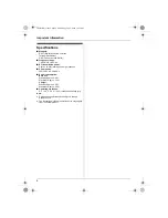 Preview for 6 page of Panasonic KX-TG6451BX Operating Instructions Manual