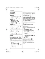 Предварительный просмотр 18 страницы Panasonic KX-TG6451BX Operating Instructions Manual