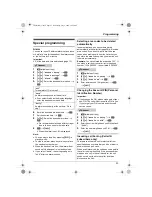 Предварительный просмотр 23 страницы Panasonic KX-TG6451BX Operating Instructions Manual