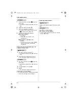 Предварительный просмотр 30 страницы Panasonic KX-TG6451BX Operating Instructions Manual