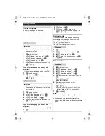 Предварительный просмотр 14 страницы Panasonic KX-TG6451FX Operating Instructions Manual