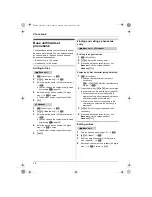 Предварительный просмотр 18 страницы Panasonic KX-TG6451FX Operating Instructions Manual