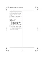 Предварительный просмотр 28 страницы Panasonic KX-TG6451FX Operating Instructions Manual