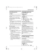 Предварительный просмотр 31 страницы Panasonic KX-TG6451FX Operating Instructions Manual