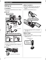 Предварительный просмотр 8 страницы Panasonic KX-TG6461AL Operating Instructions Manual