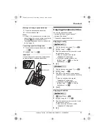 Предварительный просмотр 19 страницы Panasonic KX-TG6461E Operating Instructions Manual