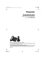Panasonic KX-TG6461NZ Operating Instructions Manual preview