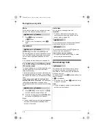 Preview for 16 page of Panasonic KX-TG6461NZ Operating Instructions Manual