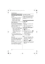 Preview for 28 page of Panasonic KX-TG6481FX Operating Instructions Manual