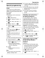 Preview for 21 page of Panasonic KX-TG6482AL Operating Instructions Manual