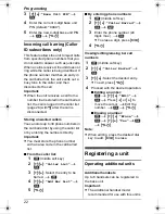 Preview for 22 page of Panasonic KX-TG6482AL Operating Instructions Manual