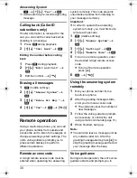 Preview for 30 page of Panasonic KX-TG6482AL Operating Instructions Manual