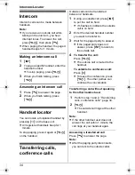 Preview for 34 page of Panasonic KX-TG6482AL Operating Instructions Manual