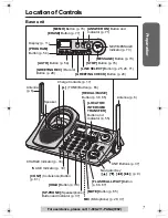 Предварительный просмотр 7 страницы Panasonic KX-TG6500 Operating Instructions Manual