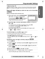 Предварительный просмотр 25 страницы Panasonic KX-TG6500 Operating Instructions Manual