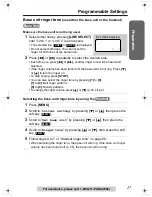 Предварительный просмотр 27 страницы Panasonic KX-TG6500 Operating Instructions Manual