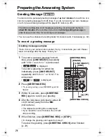 Предварительный просмотр 28 страницы Panasonic KX-TG6500 Operating Instructions Manual