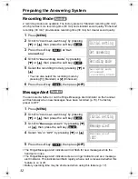 Предварительный просмотр 32 страницы Panasonic KX-TG6500 Operating Instructions Manual