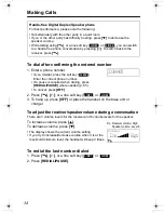 Предварительный просмотр 34 страницы Panasonic KX-TG6500 Operating Instructions Manual