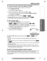 Предварительный просмотр 35 страницы Panasonic KX-TG6500 Operating Instructions Manual