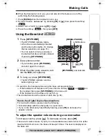 Предварительный просмотр 37 страницы Panasonic KX-TG6500 Operating Instructions Manual