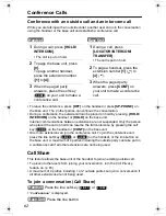 Предварительный просмотр 62 страницы Panasonic KX-TG6500 Operating Instructions Manual