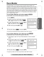 Предварительный просмотр 63 страницы Panasonic KX-TG6500 Operating Instructions Manual