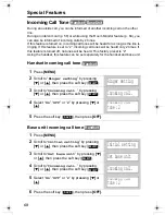 Предварительный просмотр 68 страницы Panasonic KX-TG6500 Operating Instructions Manual