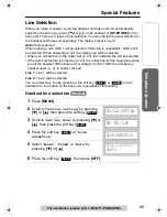 Предварительный просмотр 69 страницы Panasonic KX-TG6500 Operating Instructions Manual