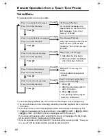 Предварительный просмотр 82 страницы Panasonic KX-TG6500 Operating Instructions Manual