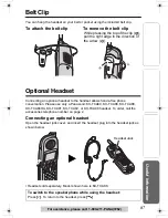 Предварительный просмотр 87 страницы Panasonic KX-TG6500 Operating Instructions Manual