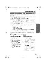 Preview for 47 page of Panasonic KX-TG6500C Operating Instructions Manual